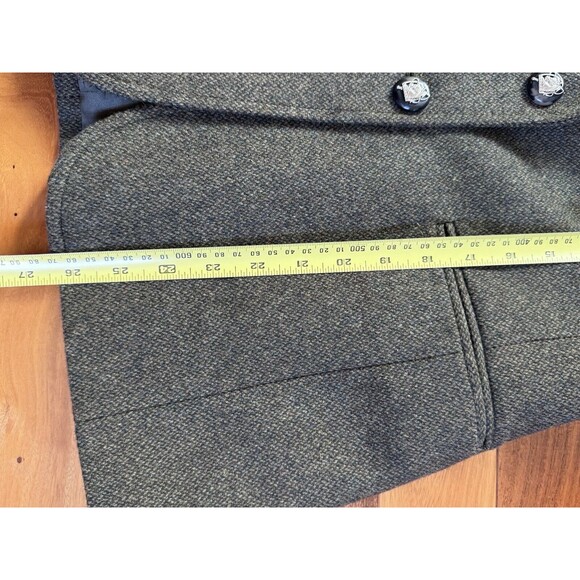 Vintage Lauren Ralph Lauren Women 4P Olive Jacket Blazer Lambswool Preppy - Picture 12 of 13